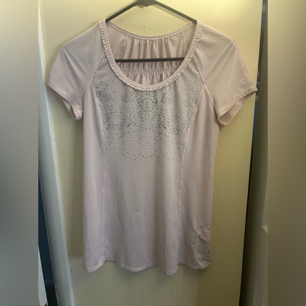 Lululemon Athletica Light Pink Short Sleeve Tee